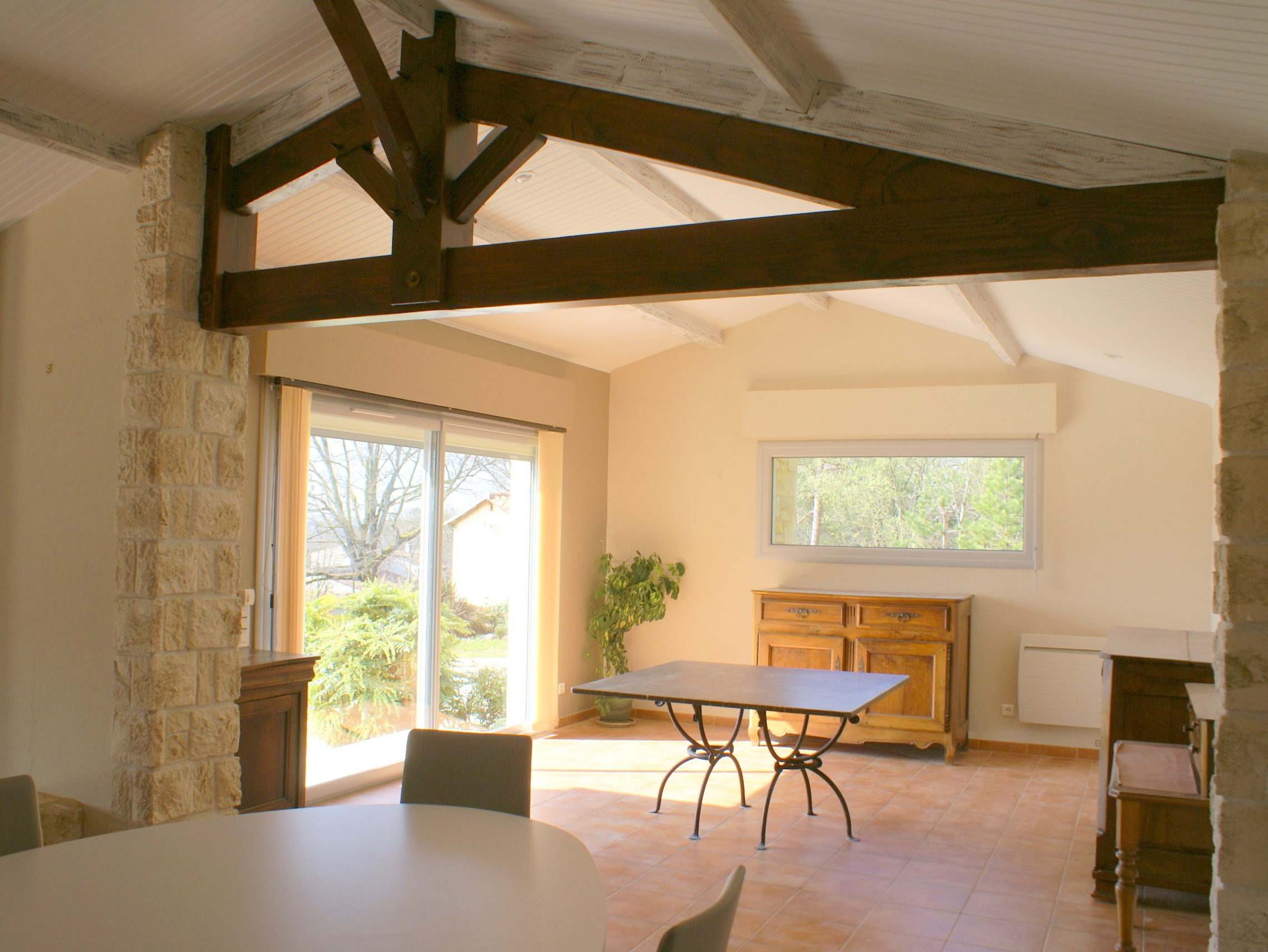 Rénovation d'une maison d'un particulier en Dordogne par l'entreprise Marcillac et fils